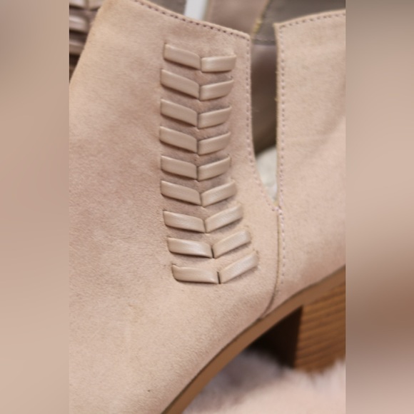 Beige Booties - Picture 2 of 3
